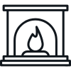 fireplace icon